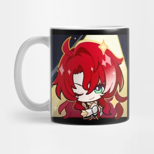 Honkai Star Rail Chibi Argenti 3 Mug